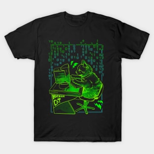 Hacker Cat! T-Shirt